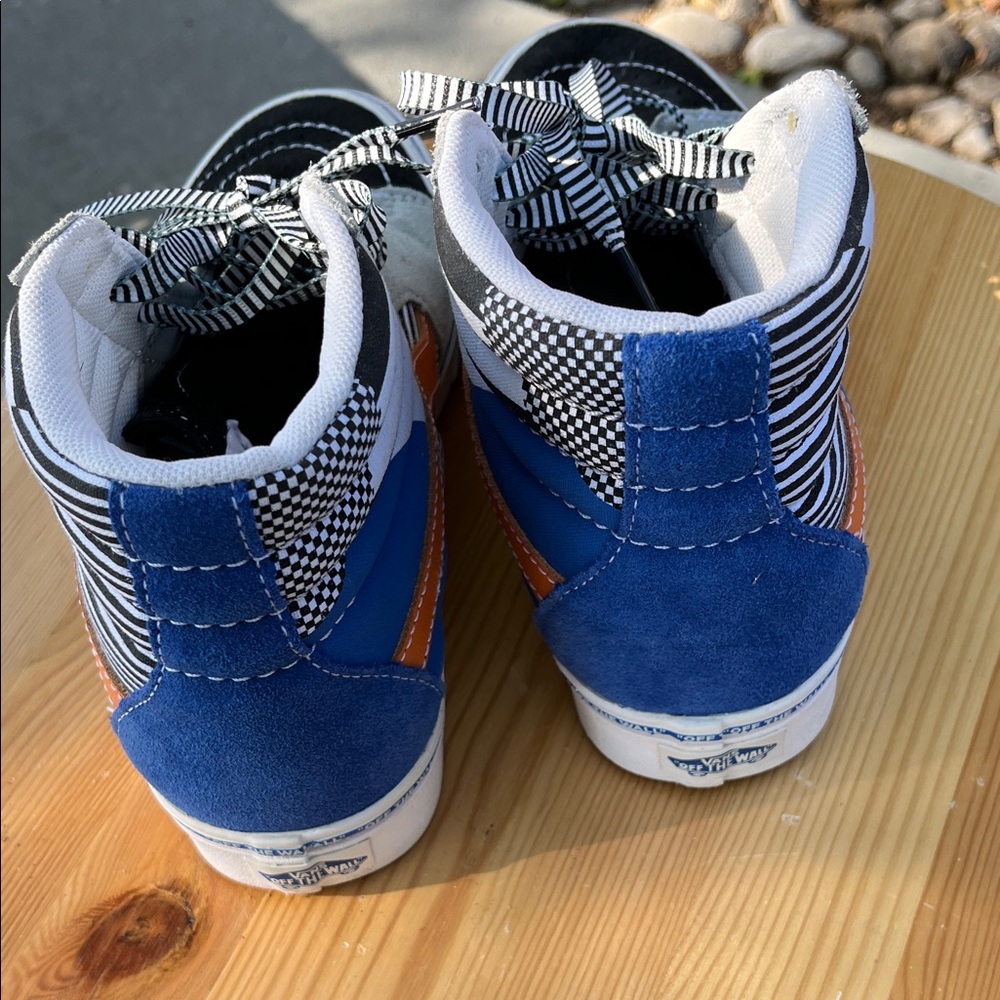 Vans Black and Gray High-Top Athletic Shoes - Picture 5 of 5